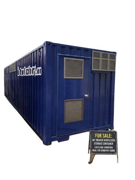 Ventilated Containers for Sale from Swaans Containers