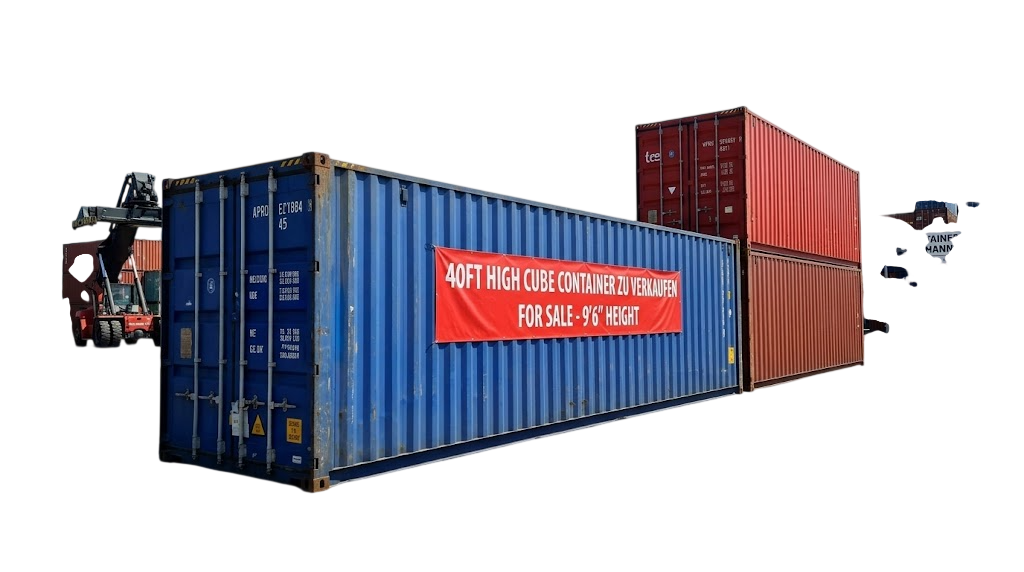 40ft High Cube Shipping Container for Sale available from Swaans Containers