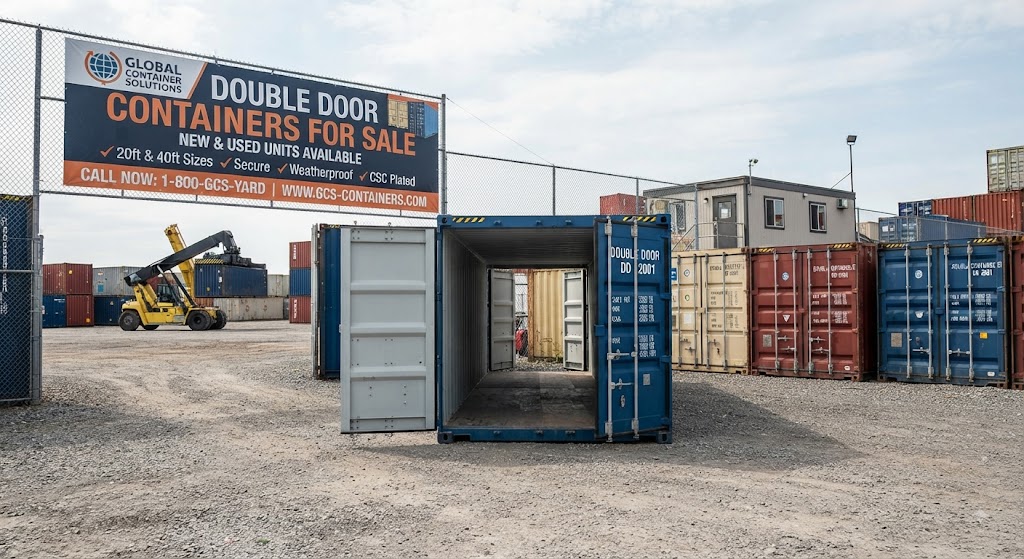 Double Door Containers for Sale from Swaans Containers