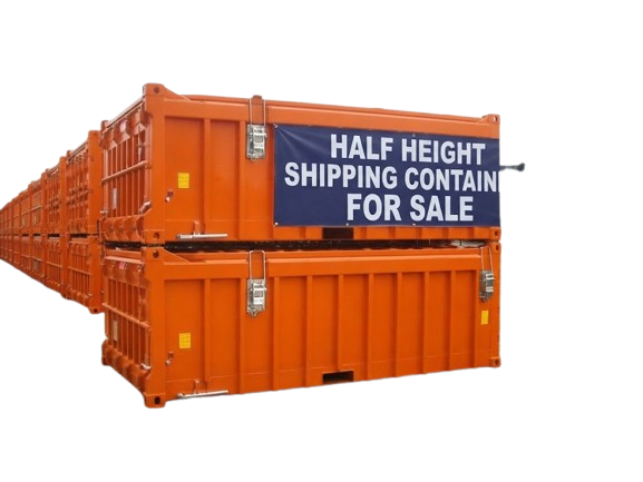 Half Height Containers for Sale from Swaans Containers
