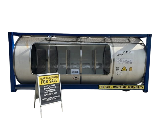 Tank Containers for Sale from Swaans Containers