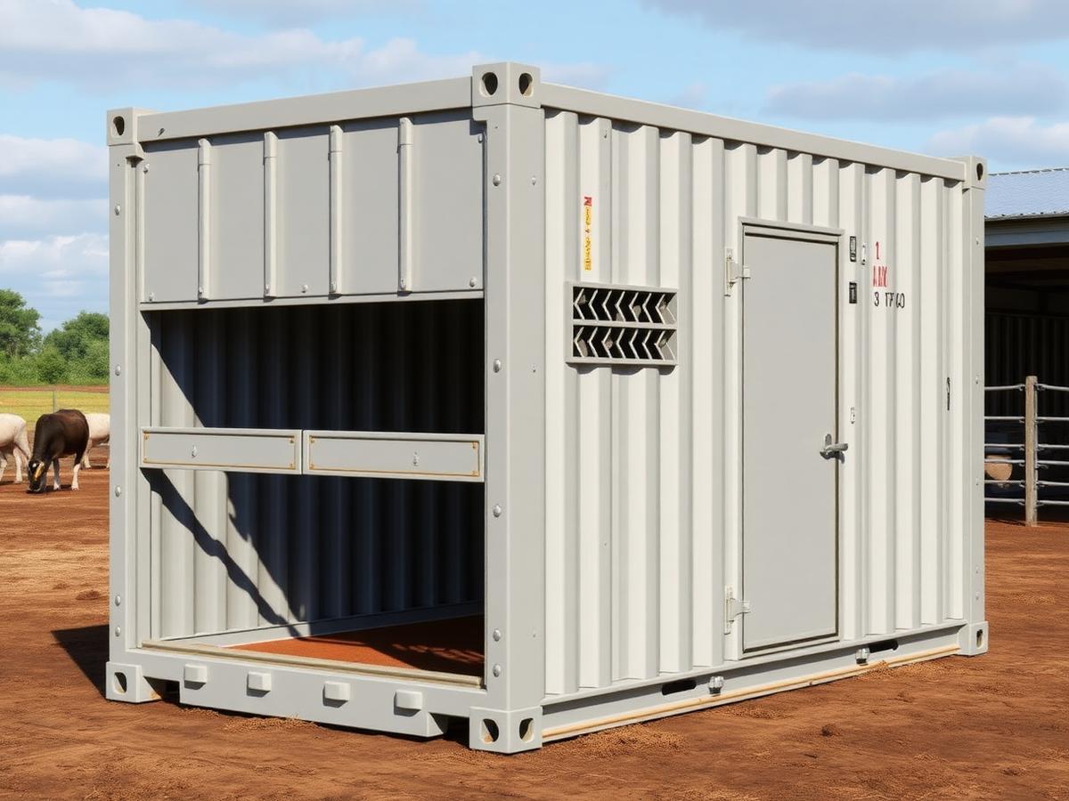 Livestock Shipping Containers for Sale from Swaans Containers